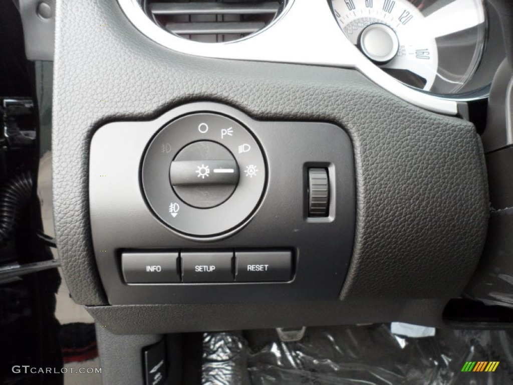 2012 Ford Mustang GT Premium Coupe Controls Photo #58444044