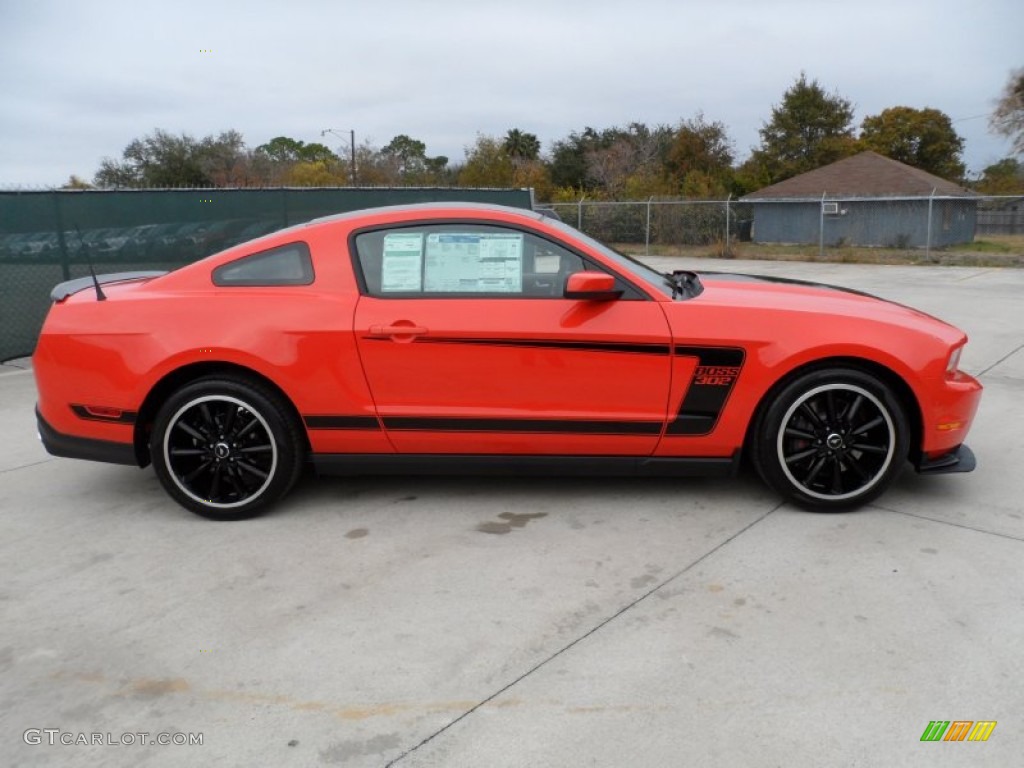 Competition Orange 2012 Ford Mustang Boss 302 Exterior Photo #58444053