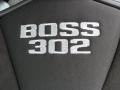 Embroidered BOSS 302 on seat
