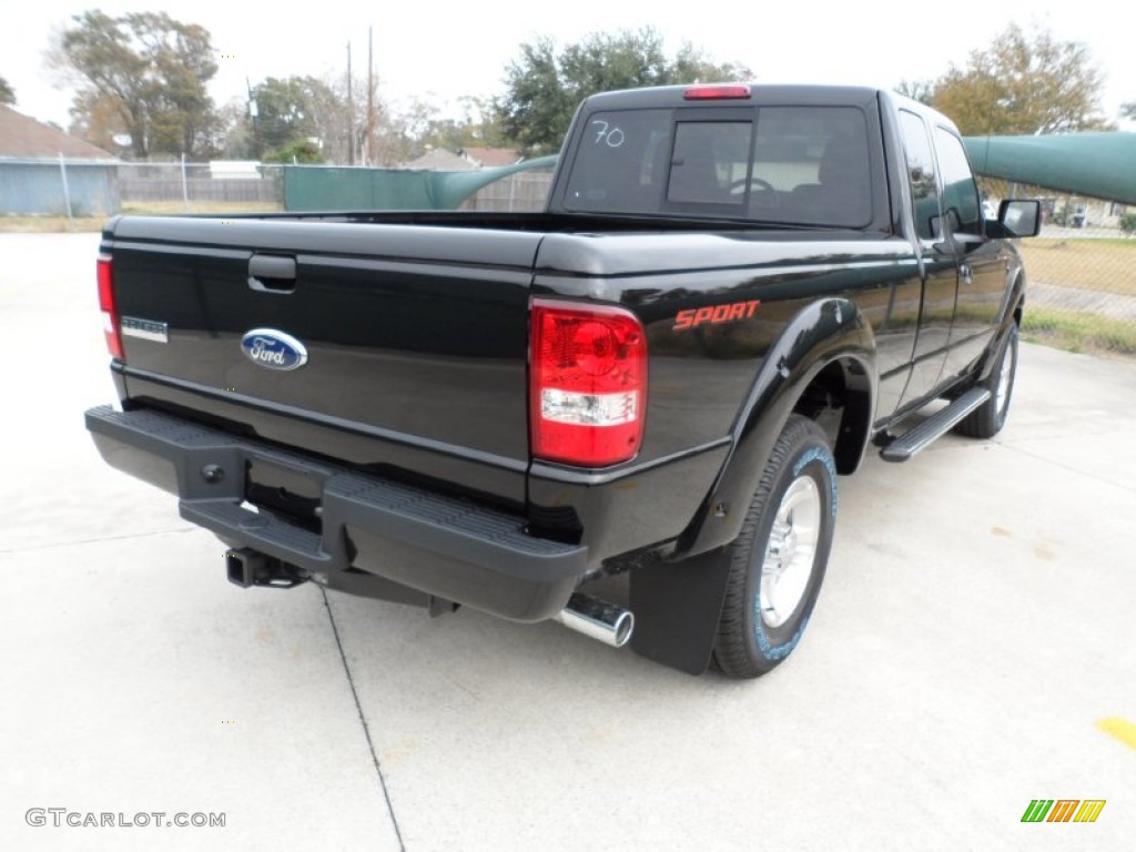 Black 2011 Ford Ranger Sport SuperCab Exterior Photo #58444161