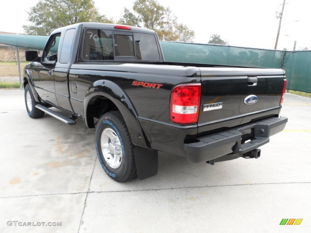 2011 Ranger Sport SuperCab - Black / Medium Dark Flint photo #5