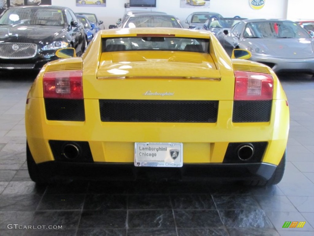 2004 Gallardo Coupe - Giallo Midas (Yellow) / Nero Perseus photo #15