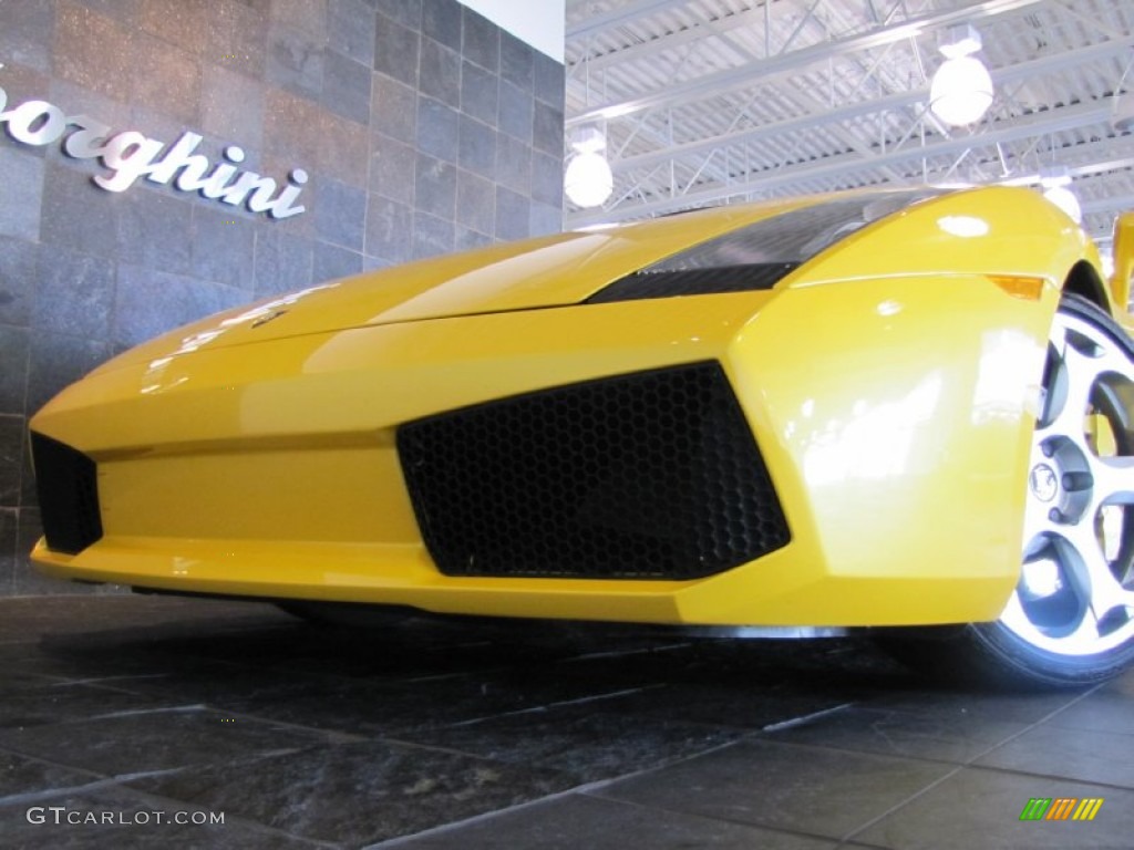 2004 Gallardo Coupe - Giallo Midas (Yellow) / Nero Perseus photo #27