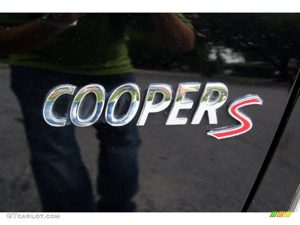 2003 Cooper S Hardtop - Jet Black / Space Grey/Panther Black photo #30