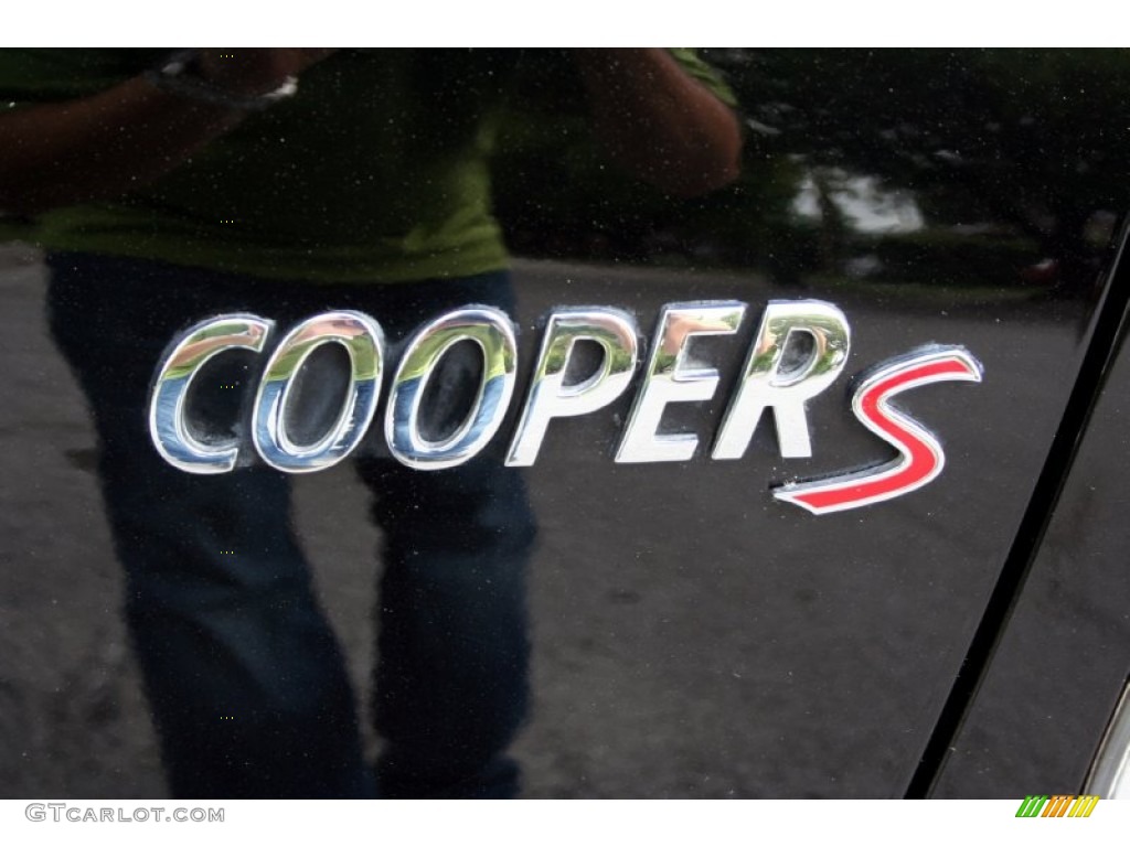 2003 Cooper S Hardtop - Jet Black / Space Grey/Panther Black photo #91