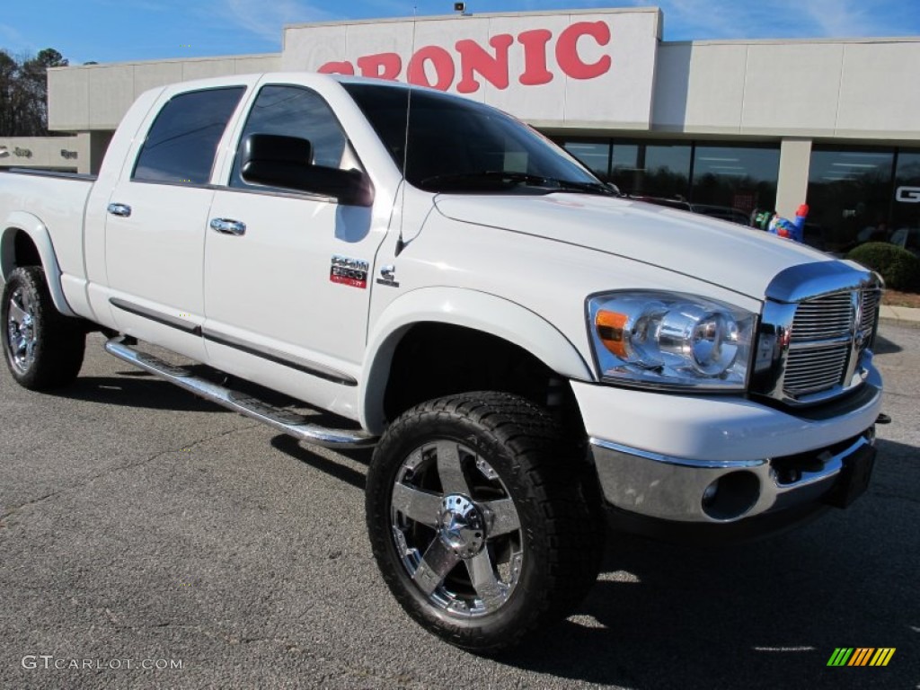 Bright White Dodge Ram 2500