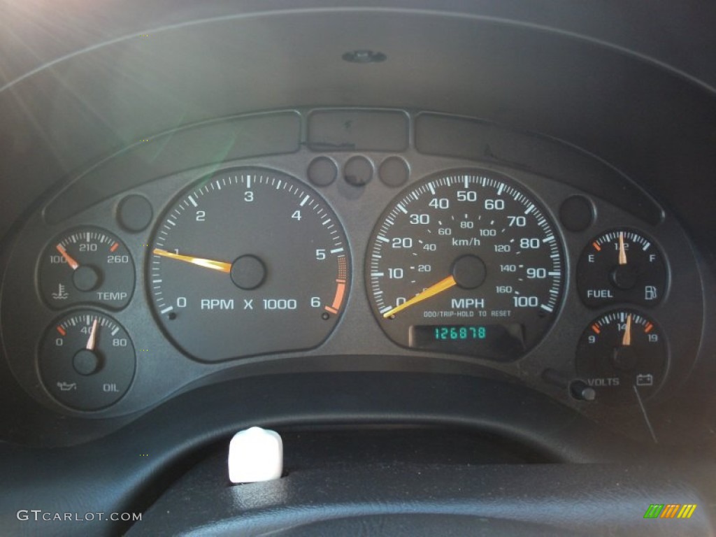 2001 Chevrolet Blazer LS 4x4 Gauges Photos