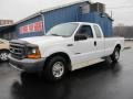 1999 Oxford White Ford F250 Super Duty XLT Extended Cab  photo #1