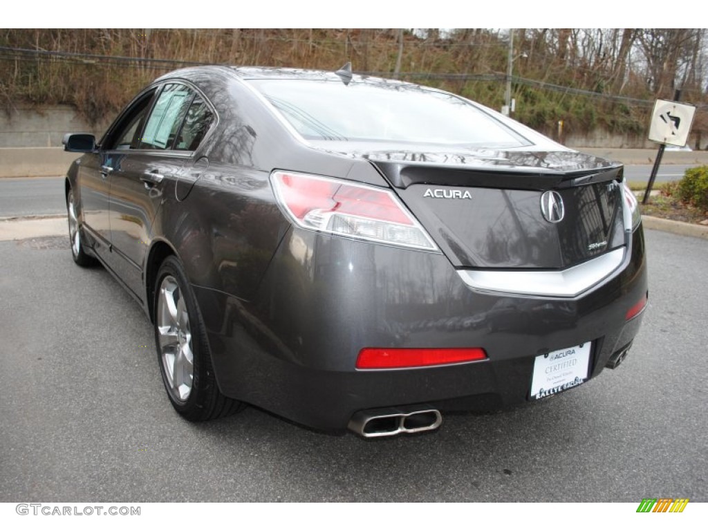 2009 TL 3.7 SH-AWD - Grigio Gray Metallic / Taupe/Ebony photo #6