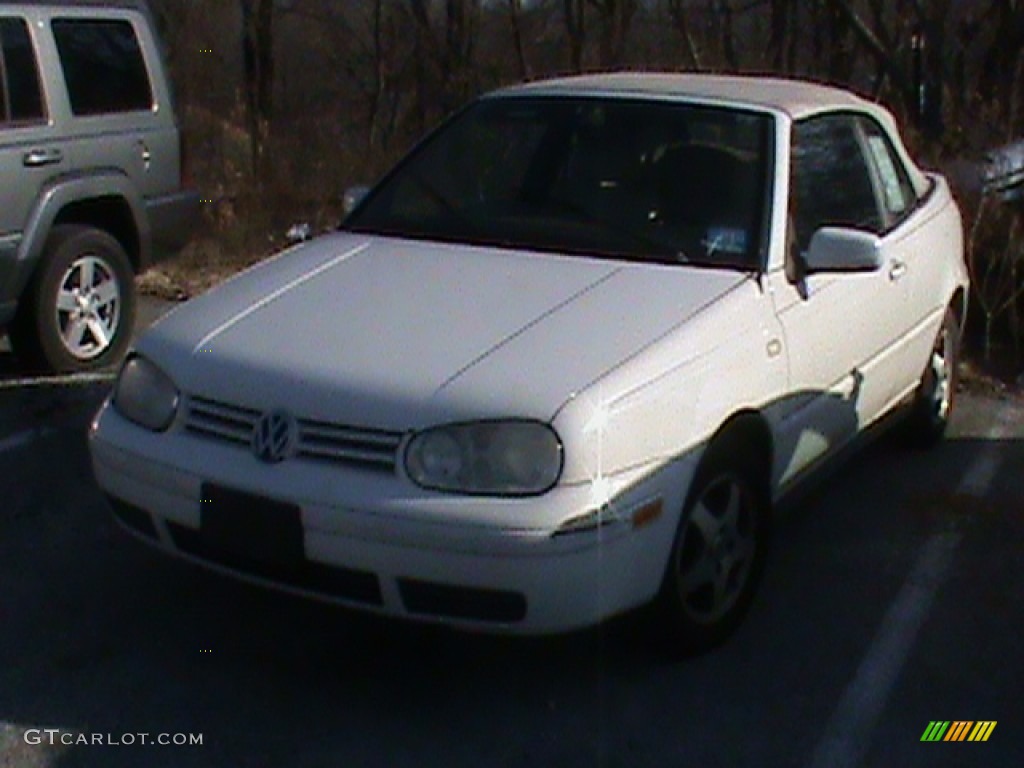 2000 Cabrio GLS - Cool White / Beige photo #1