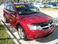 2009 Inferno Red Crystal Pearl Dodge Journey R/T  photo #6