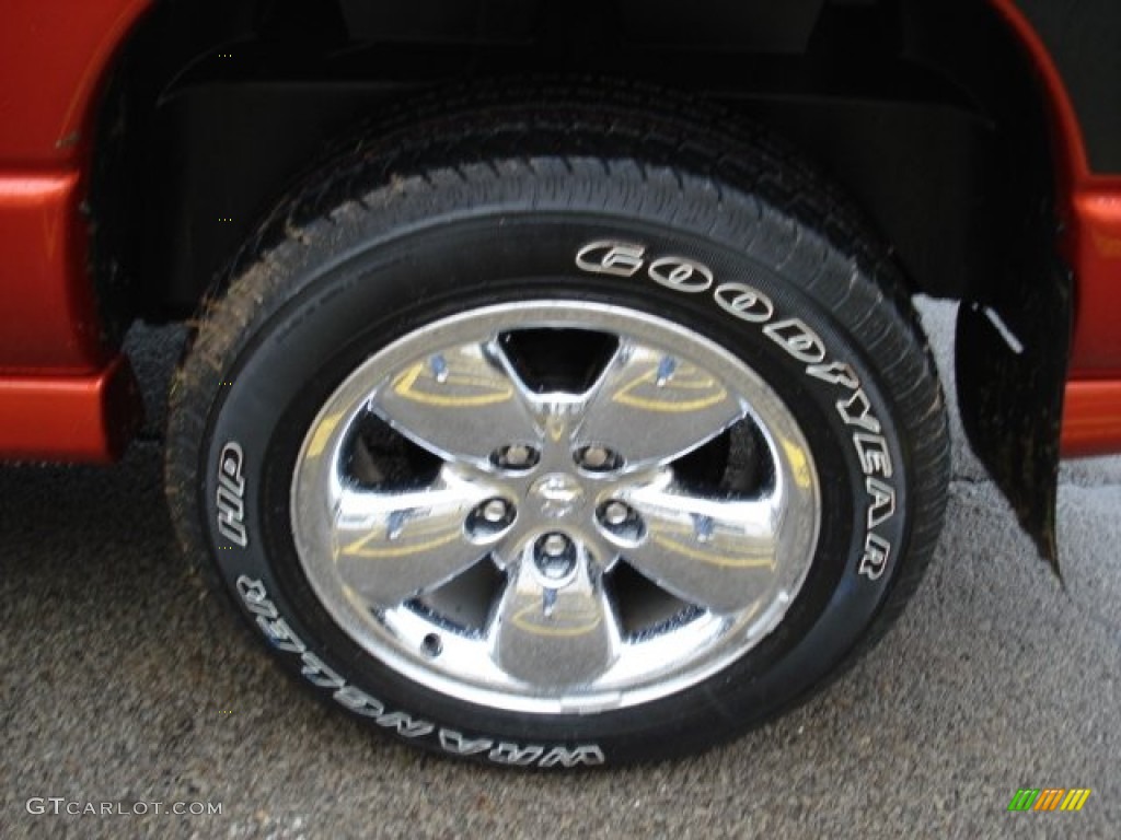 2005 Ram 1500 SLT Daytona Regular Cab 4x4 - Go ManGo! / Dark Slate Gray photo #12