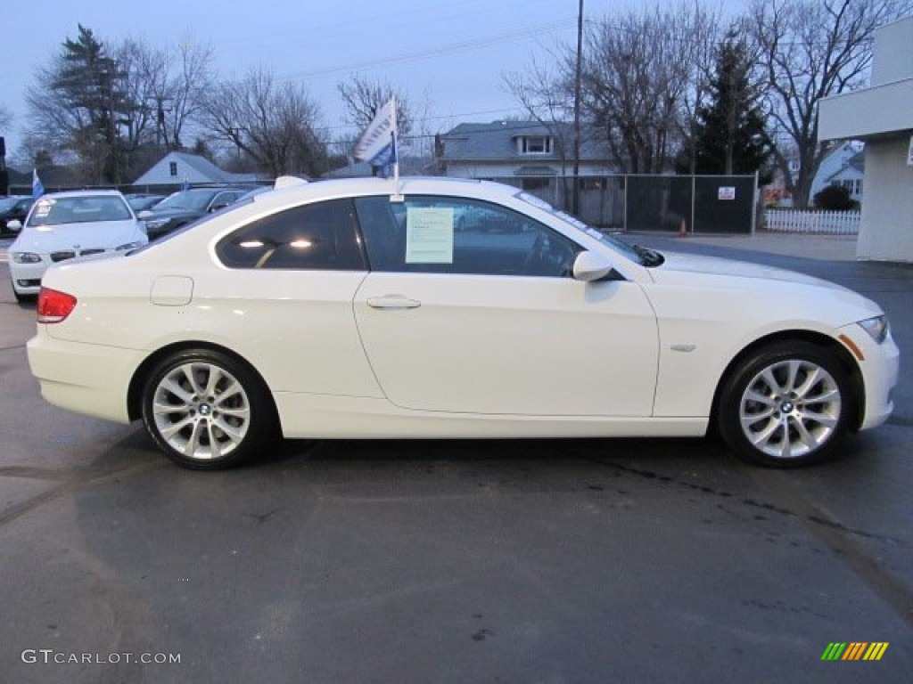 2008 3 Series 335xi Coupe - Alpine White / Black photo #6