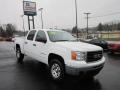 2008 Summit White GMC Sierra 1500 SLE Crew Cab 4x4  photo #1