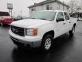 2008 Summit White GMC Sierra 1500 SLE Crew Cab 4x4  photo #3