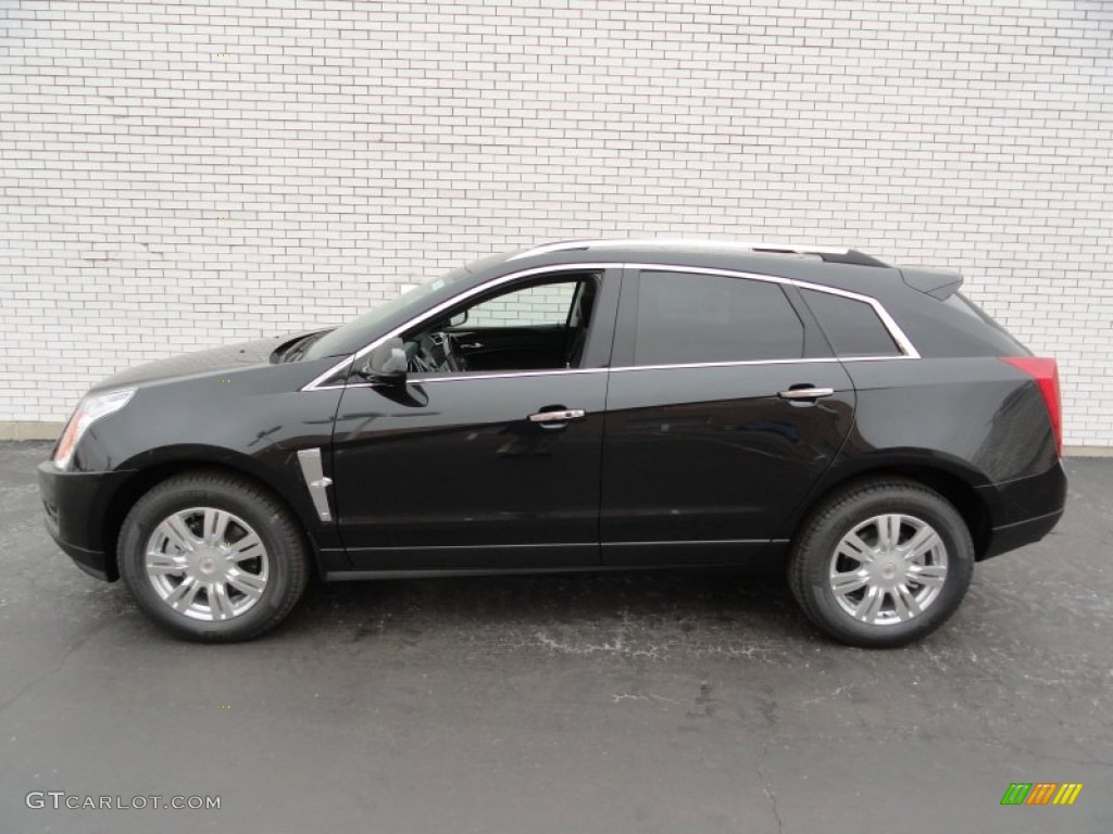 Black Ice Metallic 2012 Cadillac SRX Luxury Exterior Photo #58450001