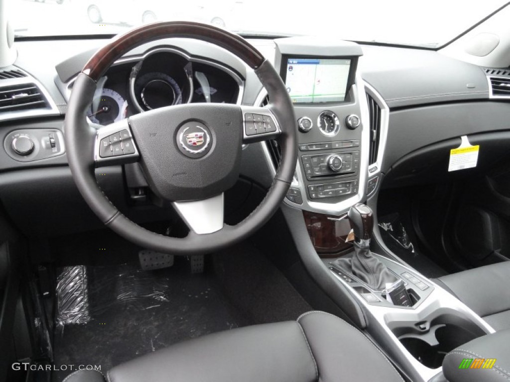2012 Cadillac SRX Luxury Ebony/Ebony Dashboard Photo #58450073