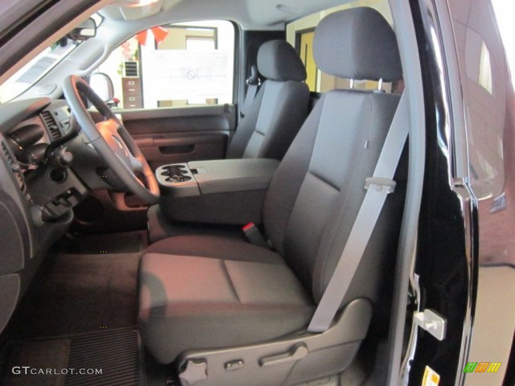 2012 Silverado 1500 LT Regular Cab 4x4 - Black / Ebony photo #15