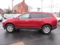 Crystal Red Tintcoat 2012 Chevrolet Traverse LT AWD Exterior