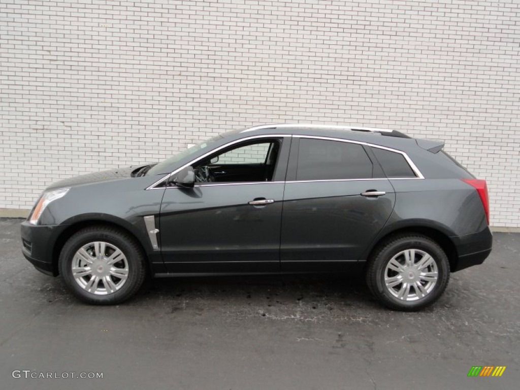 Gray Flannel Metallic 2012 Cadillac SRX Luxury AWD Exterior Photo #58450385