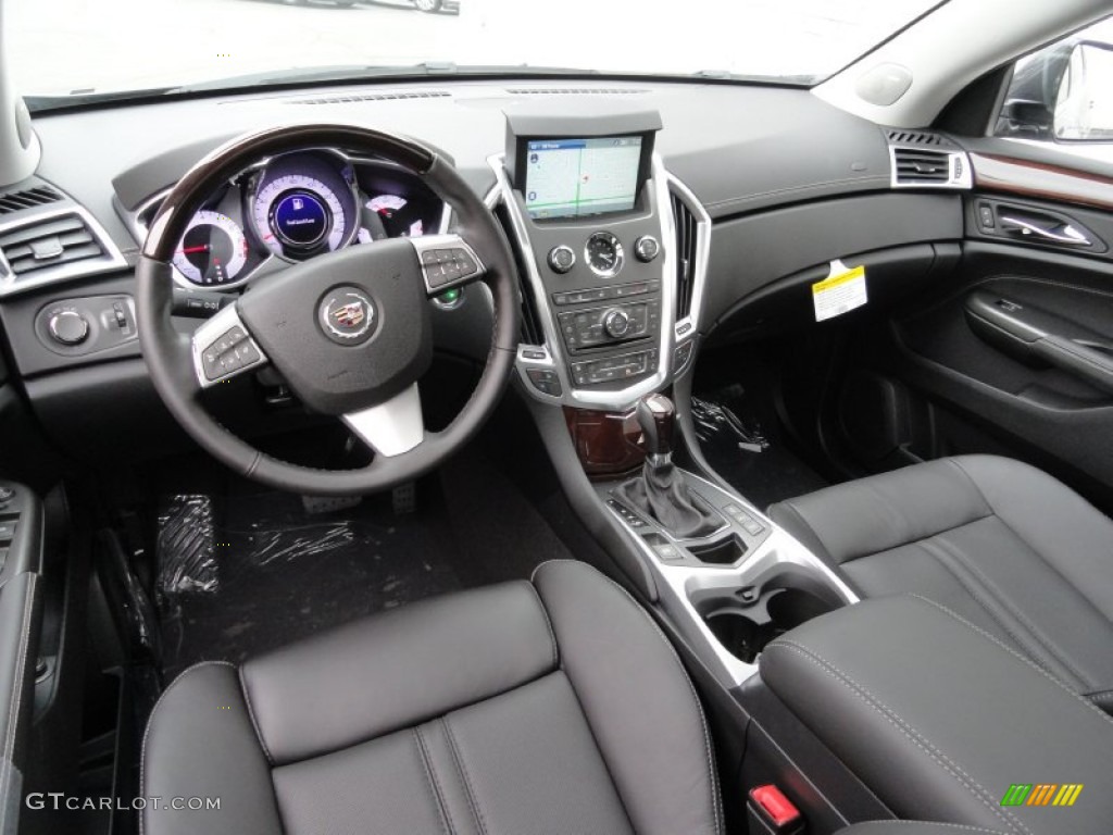Ebony/Ebony Interior 2012 Cadillac SRX Luxury AWD Photo #58450442