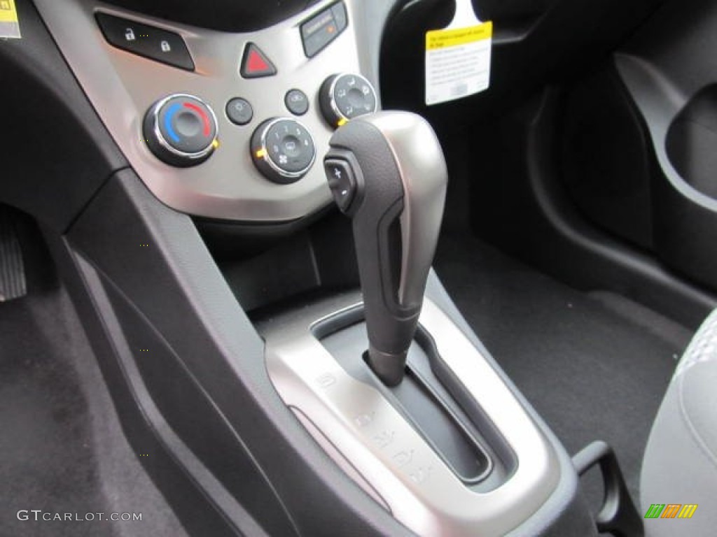 2012 Sonic LS Sedan - Silver Ice Metallic / Jet Black/Dark Titanium photo #12