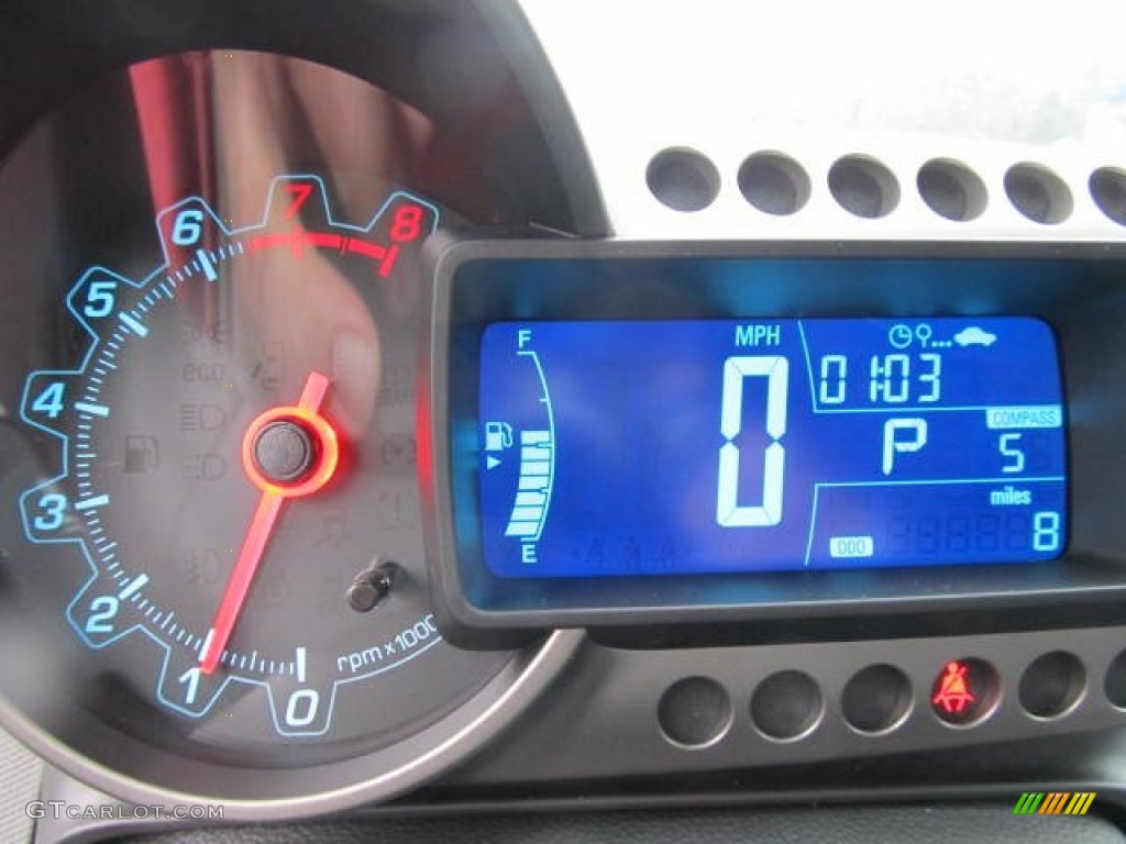 2012 Sonic LS Sedan - Silver Ice Metallic / Jet Black/Dark Titanium photo #15