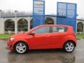 Inferno Orange Metallic - Sonic LTZ Hatch Photo No. 2