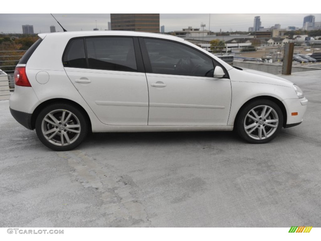 Candy White 2009 Volkswagen Rabbit 4 Door Exterior Photo #58452197