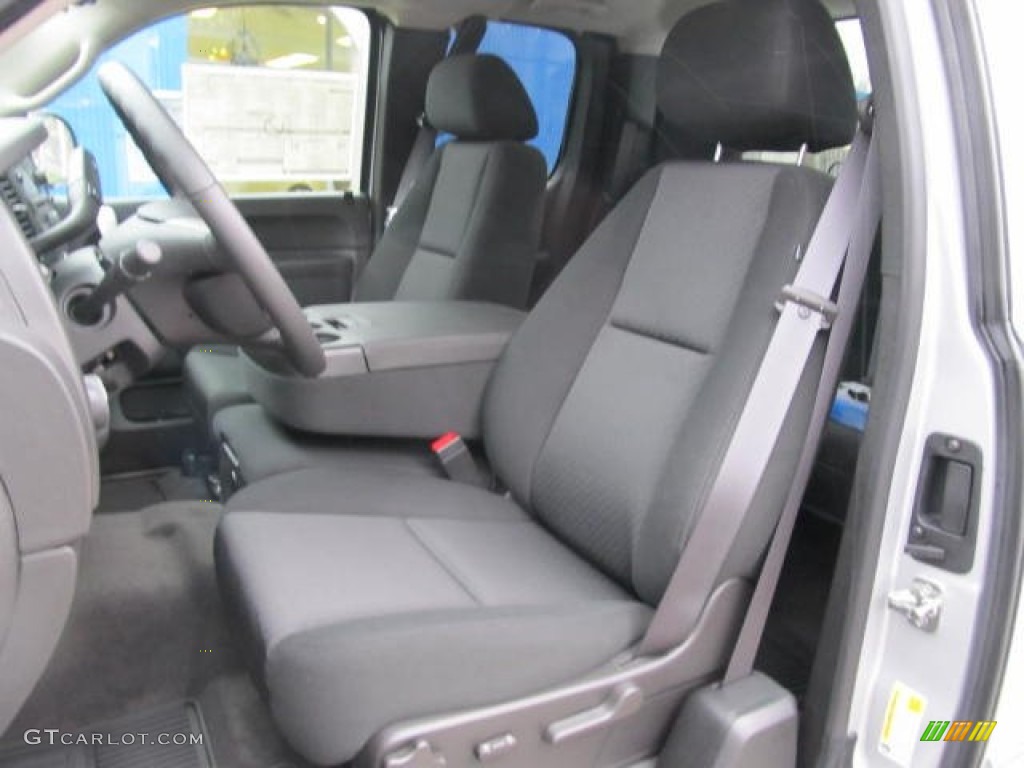 2012 Silverado 1500 LT Extended Cab 4x4 - Silver Ice Metallic / Ebony photo #8