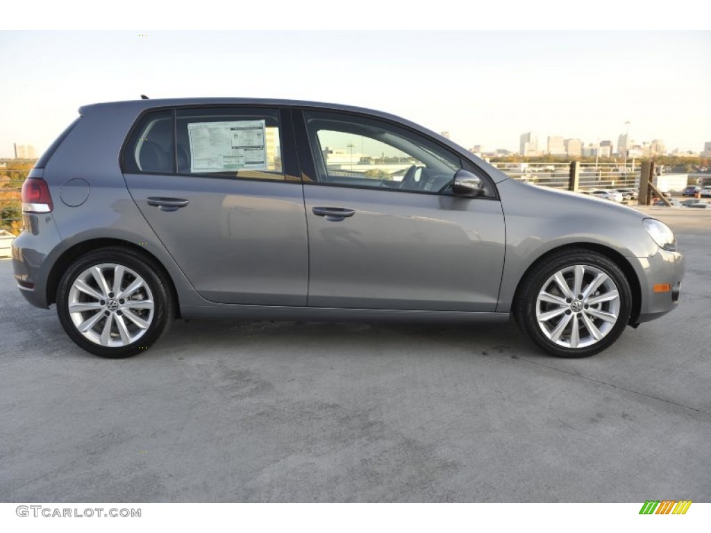 United Gray Metallic 2012 Volkswagen Golf 4 Door TDI Exterior Photo #58452845