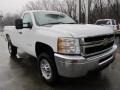 Summit White 2012 Chevrolet Silverado 2500HD Work Truck Regular Cab 4x4 Exterior