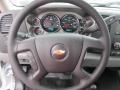 Dark Titanium Steering Wheel Photo for 2012 Chevrolet Silverado 2500HD #58453109