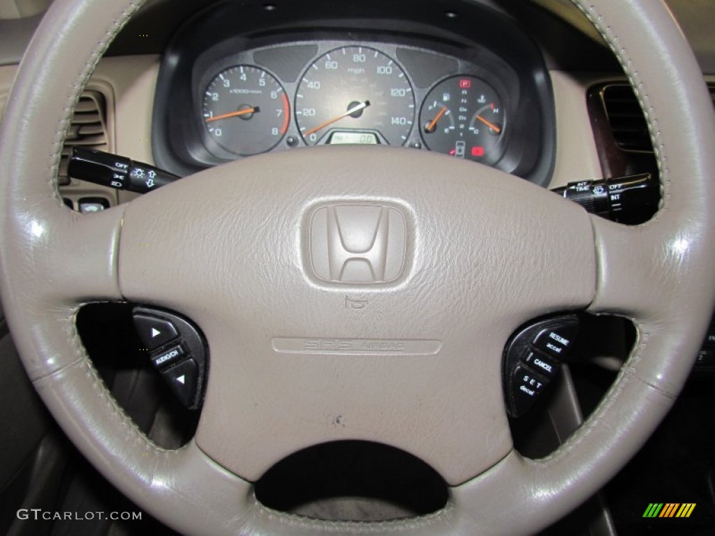 2002 Accord EX Sedan - Taffeta White / Ivory photo #15