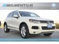 2012 Campanella White Volkswagen Touareg VR6 FSI Lux 4XMotion  photo #1