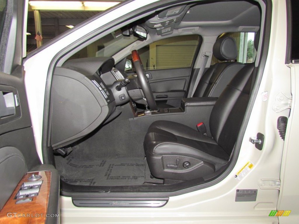 Ebony Interior 2011 Cadillac STS V6 Sport Photo #58455530