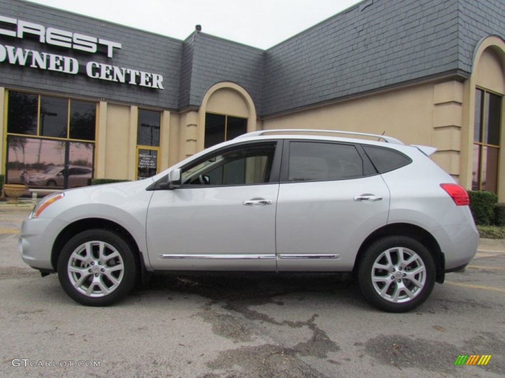 2011 Rogue SL - Silver Ice Metallic / Gray photo #1