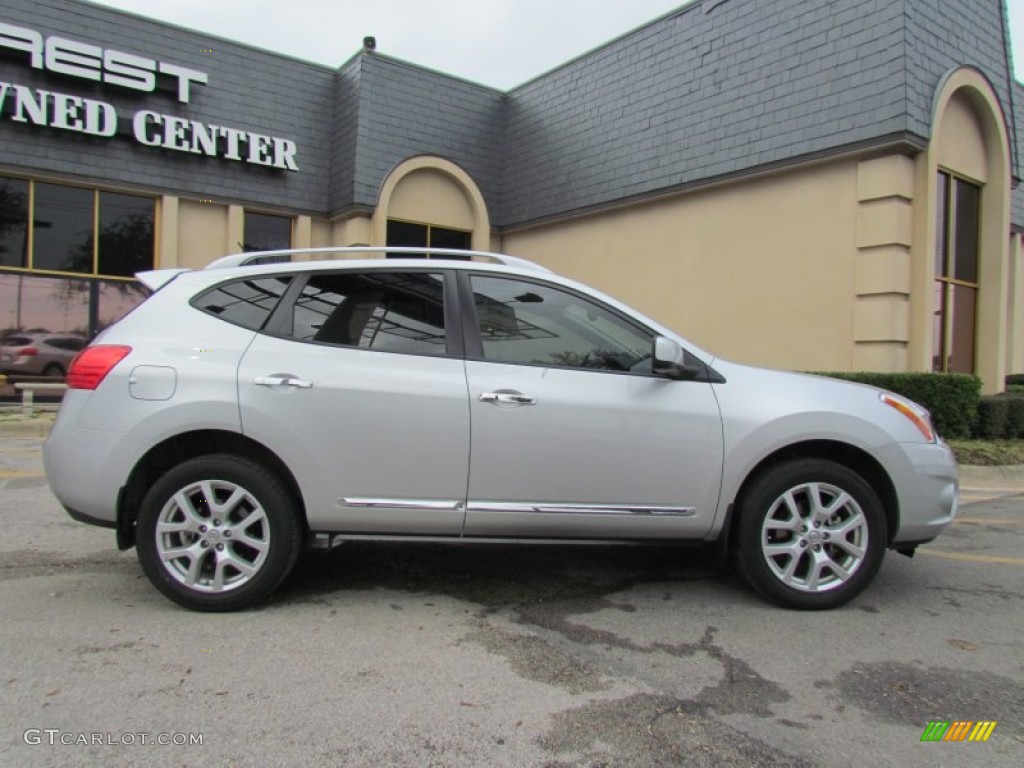2011 Rogue SL - Silver Ice Metallic / Gray photo #4