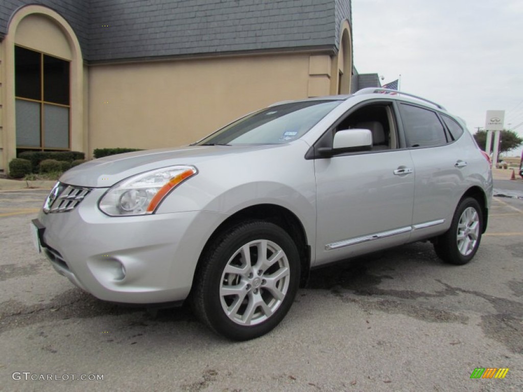 2011 Rogue SL - Silver Ice Metallic / Gray photo #7