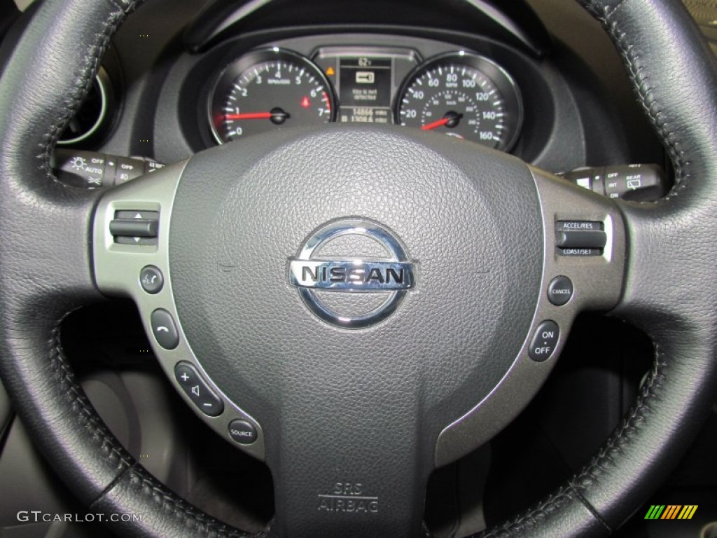 2011 Rogue SL - Silver Ice Metallic / Gray photo #15