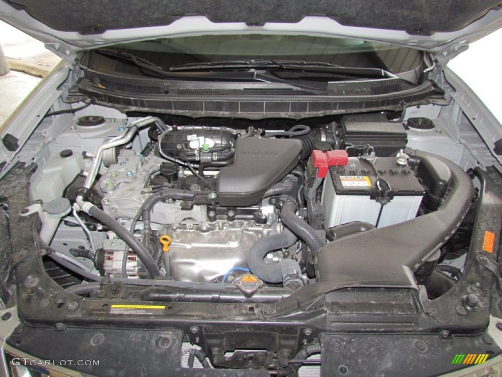 2011 Rogue SL - Silver Ice Metallic / Gray photo #19