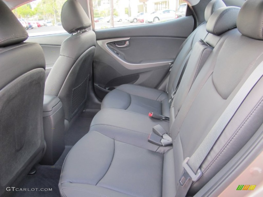 2012 Elantra GLS - Desert Bronze / Black photo #5