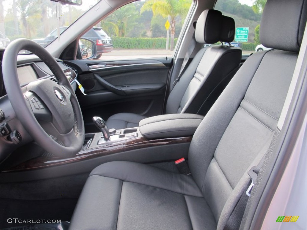 Black Interior 2012 BMW X5 xDrive35i Premium Photo #58457540