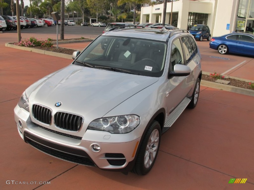 Titanium Silver Metallic 2012 BMW X5 xDrive35i Premium Exterior Photo #58457567