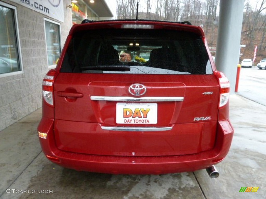 2011 RAV4 V6 Sport 4WD - Barcelona Red Metallic / Dark Charcoal photo #3