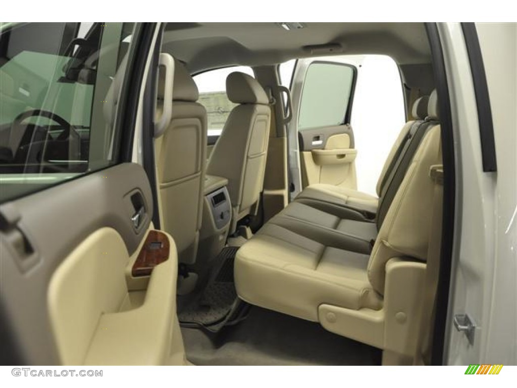 2012 Silverado 1500 LTZ Crew Cab 4x4 - White Diamond Tricoat / Light Cashmere/Dark Cashmere photo #18