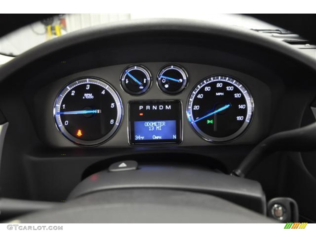 2012 Cadillac Escalade EXT Premium AWD Gauges Photo #58461533