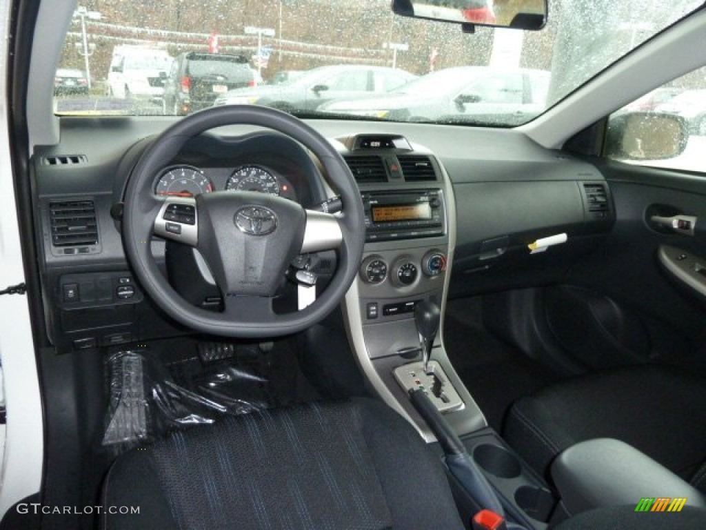 Dark Charcoal Interior 2012 Toyota Corolla S Photo 58462103