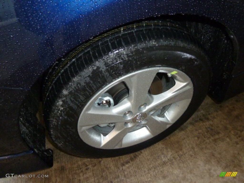 2012 Corolla S - Nautical Blue Metallic / Dark Charcoal photo #7