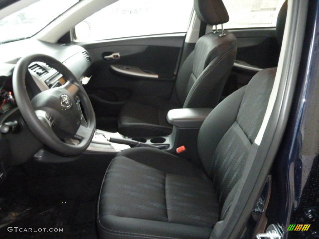 2012 Corolla S - Nautical Blue Metallic / Dark Charcoal photo #8
